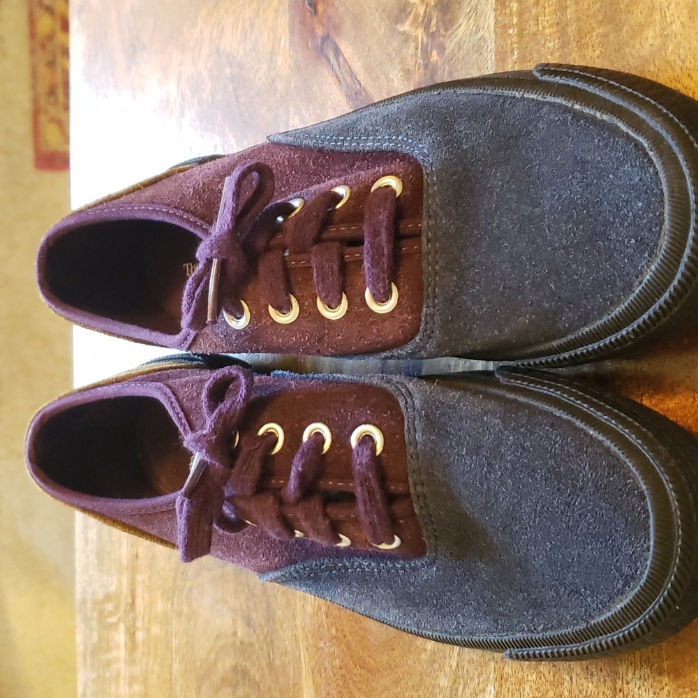 Y2K Keds Suede Color Block Sneakers